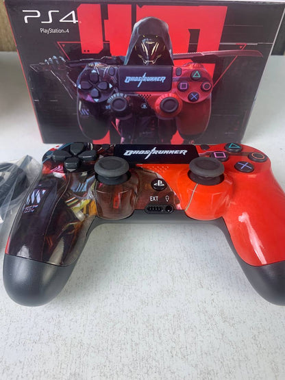 SONY DualShock Manette PS4 Sans Fil, Batterie Rechargeable (High Copy) – Edition Captain America,Street Fighter,Ragnarok, Ghost Runner et  COD BO6