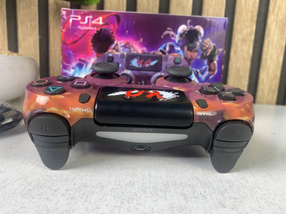 SONY DualShock Manette PS4 Sans Fil, Batterie Rechargeable (High Copy) – Edition Captain America,Street Fighter,Ragnarok, Ghost Runner et  COD BO6
