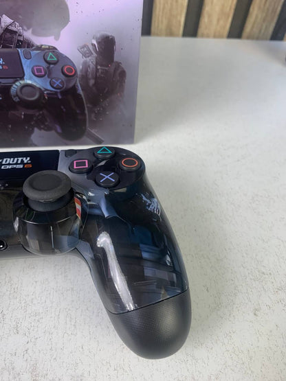 SONY DualShock Manette PS4 Sans Fil, Batterie Rechargeable (High Copy) – Edition Captain America,Street Fighter,Ragnarok, Ghost Runner et  COD BO6