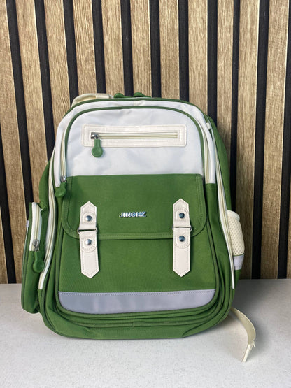 Sac à Dos Scolaire Style Kawaii Grand Volume Tissu Imperméable Vert SACKDS08VT - حقيبة مدرسية بتصميم كاوايي