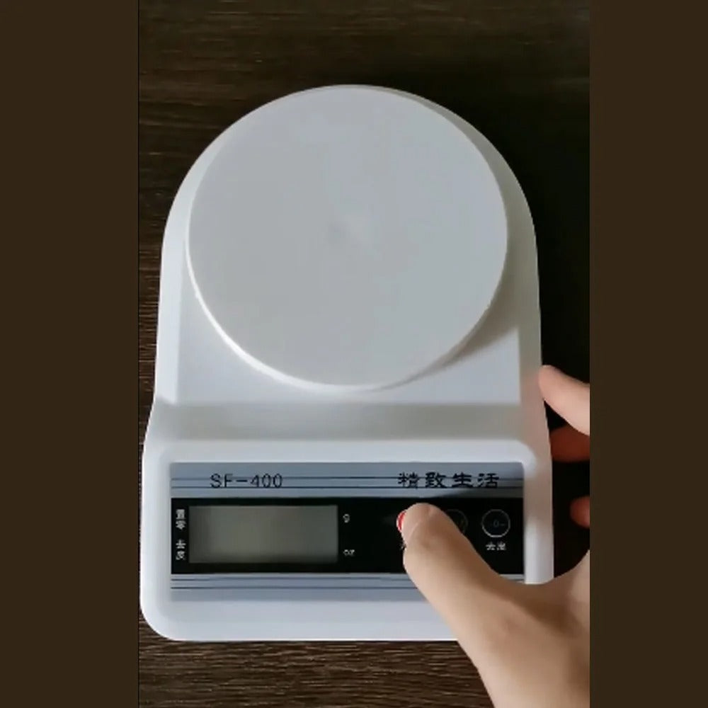 Balance de cuisine numérique 10kg, Balance de cuisine électronique de précision 1g