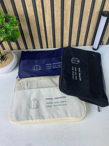 Kit de 6 Organisateurs de Voyage pour Valise - مجموعة منظمات حقائب السفر الاحترافية (6 قطع)