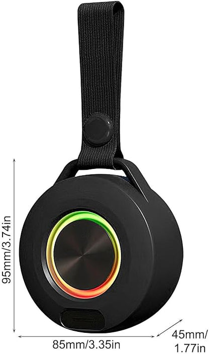 Mini ampli haut parleur sans fil à batterie rechargable, bluetooth 1800W DUNTH DU-SP130