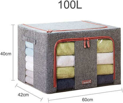 Coffre de Rangement Pliable Pour Vêtements et Articles