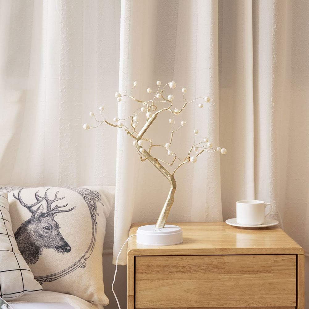 lampe de Table Arbre lumineux style bonsaï