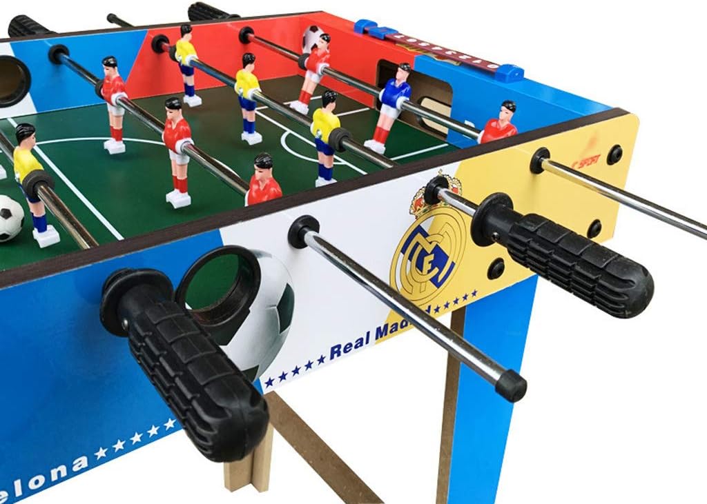 MidiLi Table de Baby foot à 6 rangées en Bois
