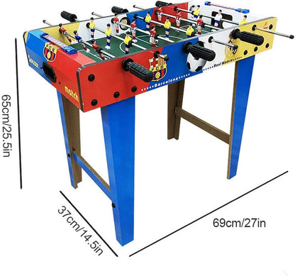 MidiLi Table de Baby foot à 6 rangées en Bois
