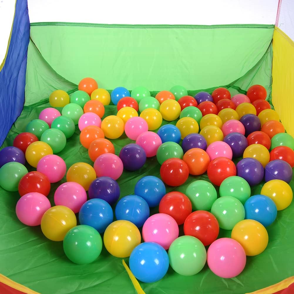 Sac de 50 balles De Jeux multicolore avec Diamètre 75 Mm