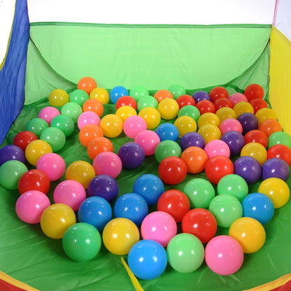 Sac de 50 balles De Jeux multicolore avec Diamètre 75 Mm