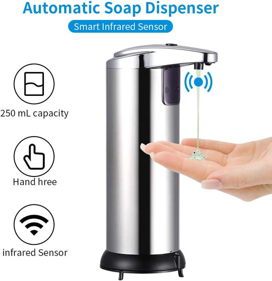 Distributeur automatique de savon liquide avec capteur infrarouge intelligent 250 ML تنزوت