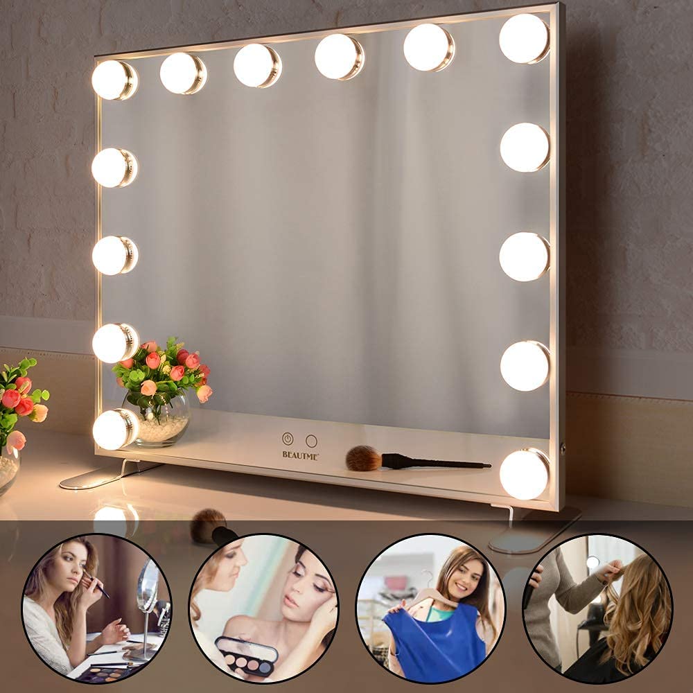 Chende Lampe pour miroir de courtoisie 10 psc Hollywood Style