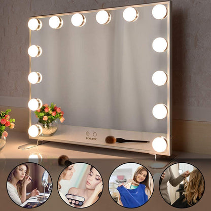 Chende Lampe pour miroir de courtoisie 10 psc Hollywood Style