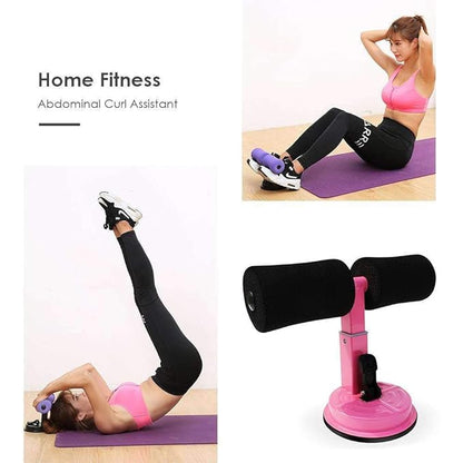 Sit-Up Bar Équipement de fitness à domicile ventouse, aide à s'asseoir, Muscles abdominaux, entraînement du corps