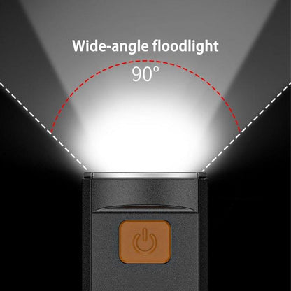 Kit d'Éclairage LED Avant et Arrière Rechargeable par USB pour Vélo HY035 - طقم إضاءة ليد ساطع للدراجات الأمامية والخلفية قابلة لإعادة الشحن