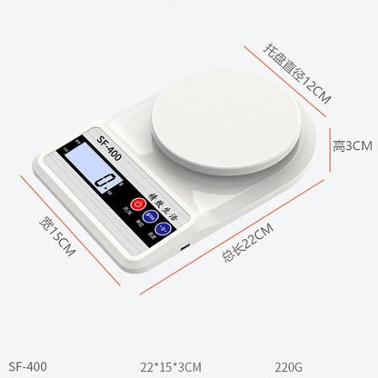 Balance de cuisine numérique 10kg, Balance de cuisine électronique de précision 1g