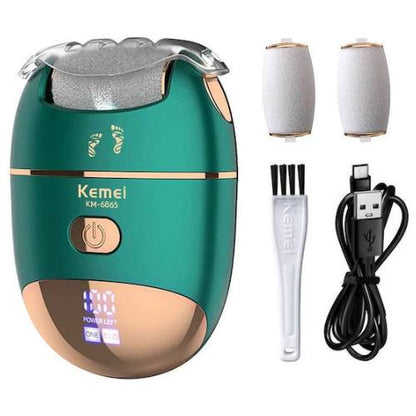 Exfoliant pour les pieds Kemei KM-6865 - مقشر القدمين من كيمي تنزوت