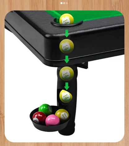 Mini table de jeu billard multijoueur pour enfant