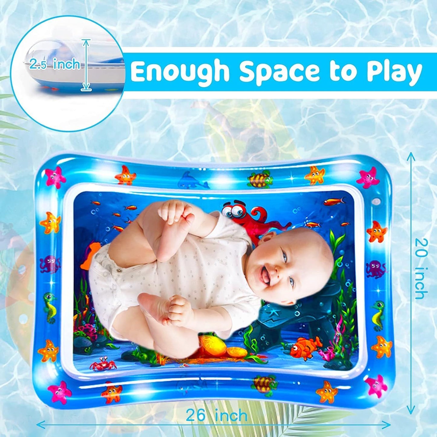 Tapis D'eau gonflable de jeu pour bèbè