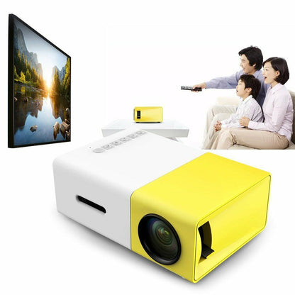 Projecteur Home Cinéma Multimédia 1080P Borrego YG300 FULL HD