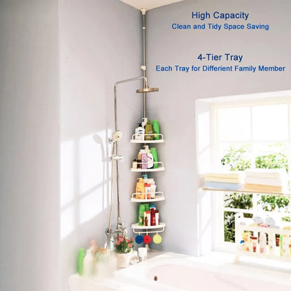 Étagère de rangement d'angle haut de gamme pour Sale de bain et toilettes 260Cm