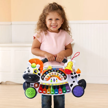 VTech-Piano Apprend Musique Notes et Instruments avec Clavier Interactif