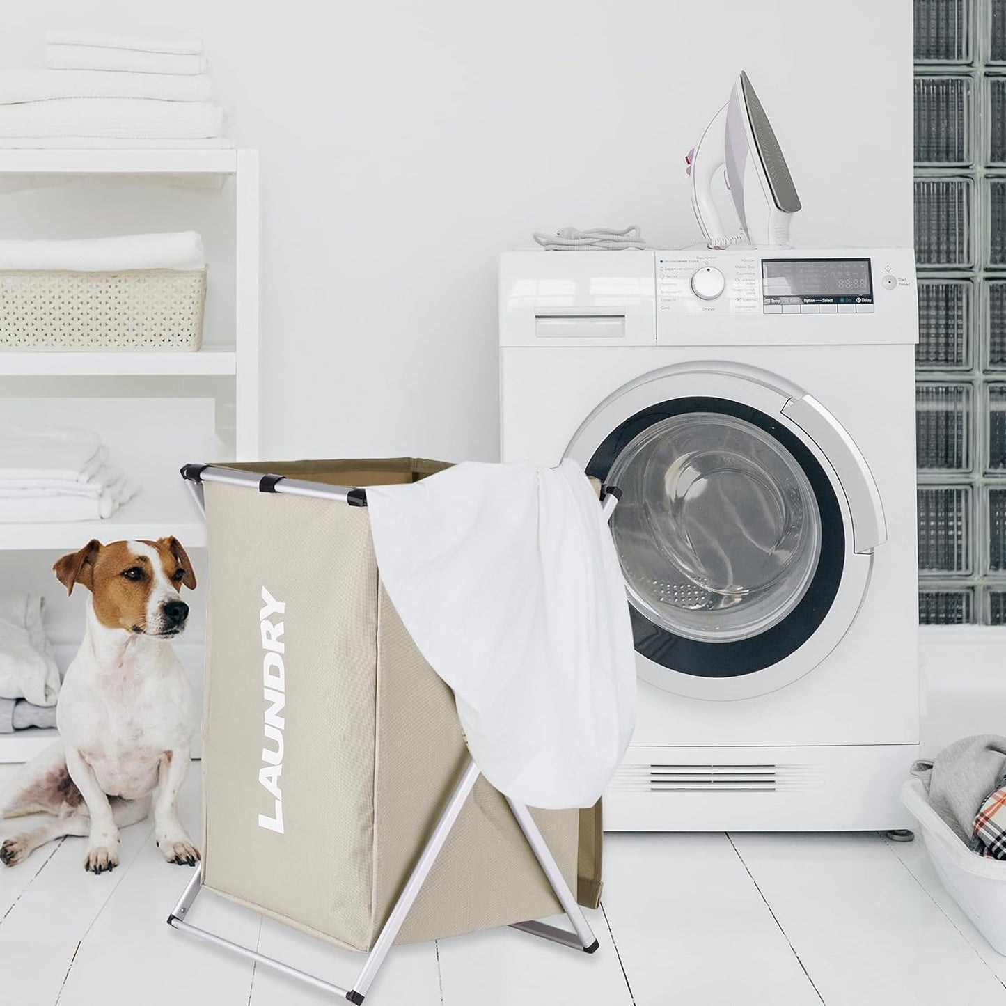 Panier à linge Laundry Facile à ranger - سلة غسيل للملابس المتسخة