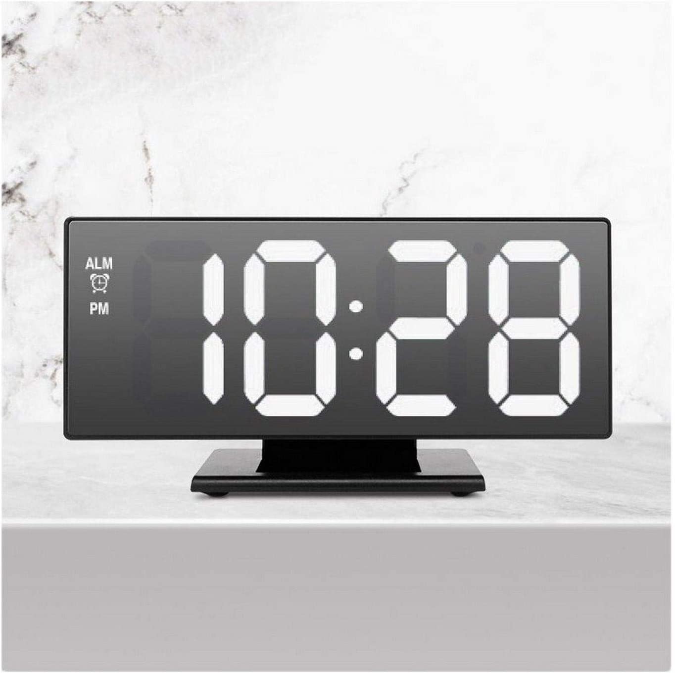 Horloge et réveil thermomètre de table electronique lumineux DS-3618L