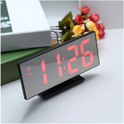 Horloge et réveil thermomètre de table electronique lumineux DS-3618L