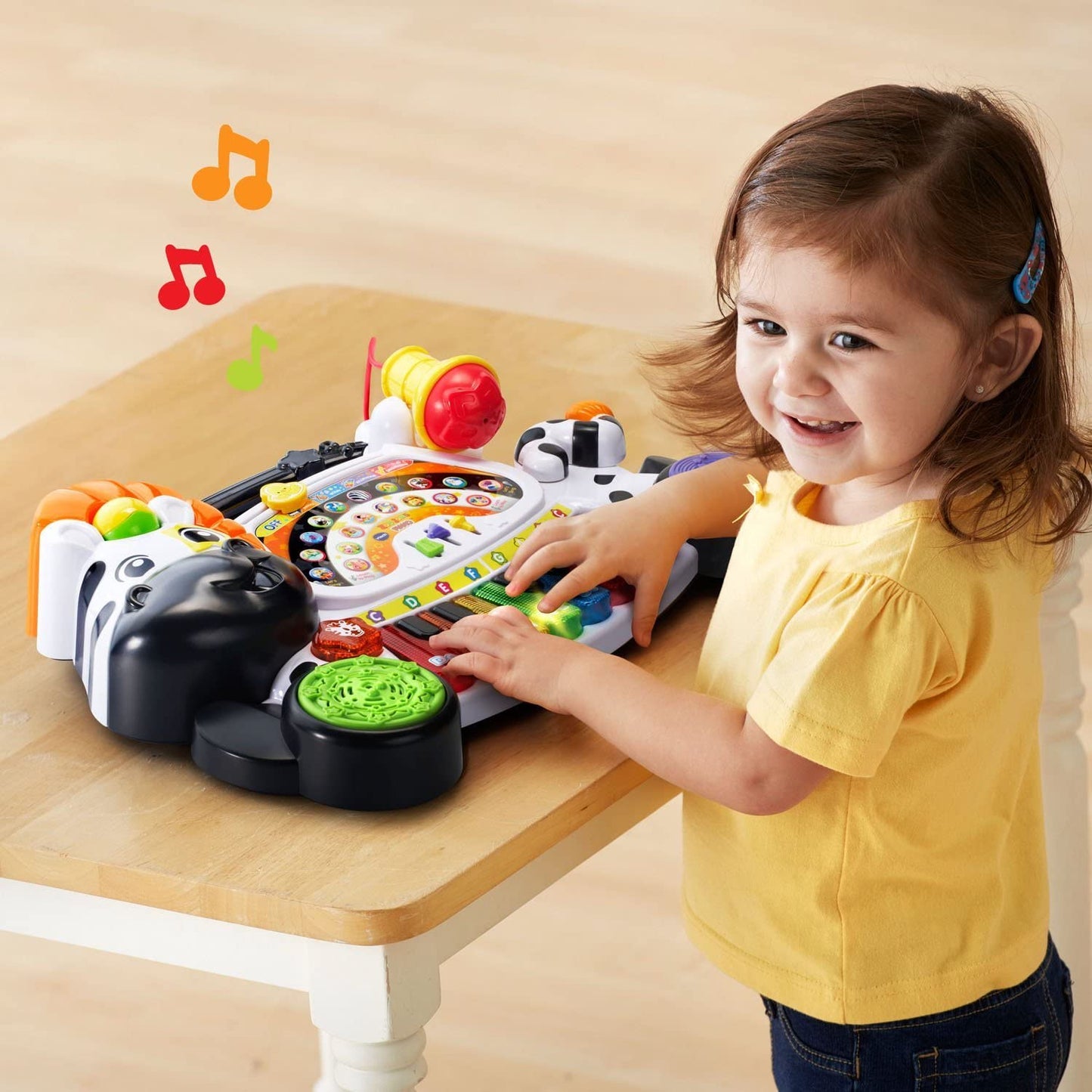 VTech-Piano Apprend Musique Notes et Instruments avec Clavier Interactif