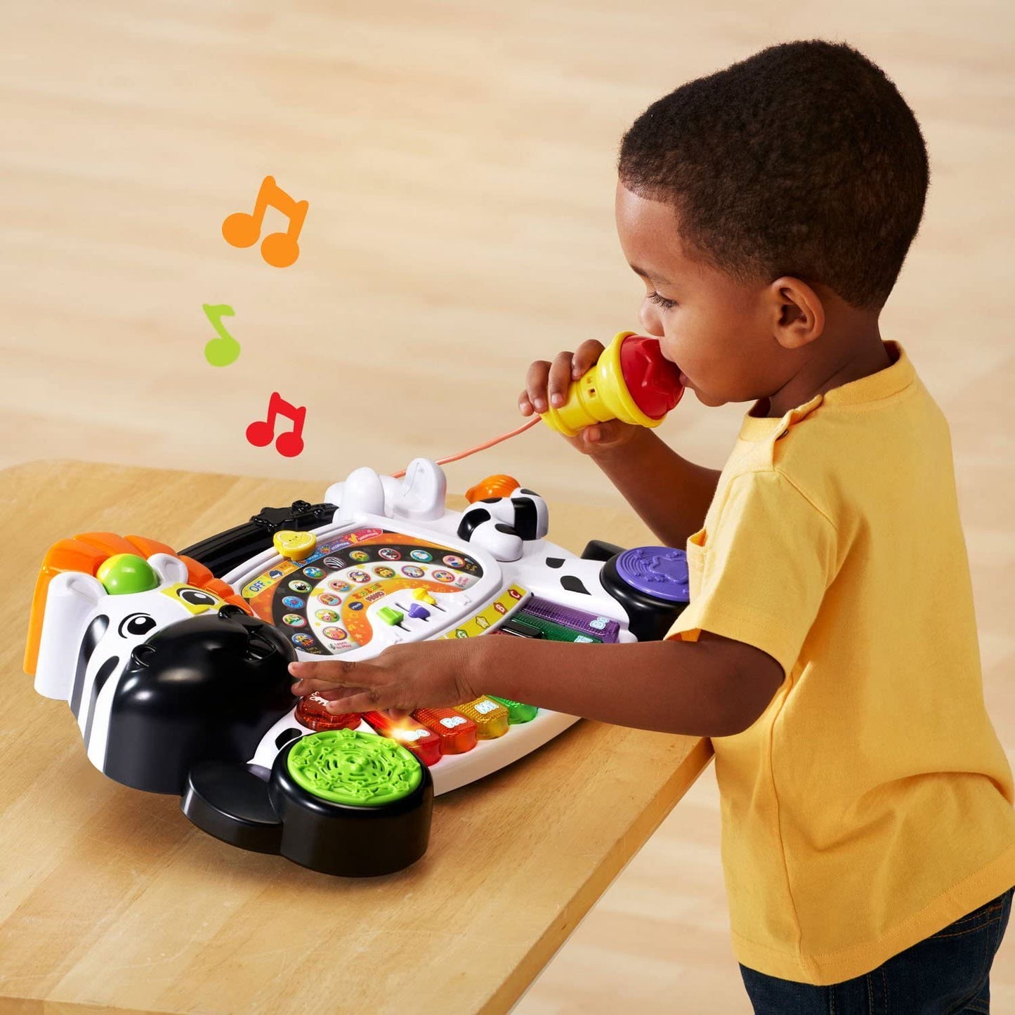 VTech-Piano Apprend Musique Notes et Instruments avec Clavier Interactif