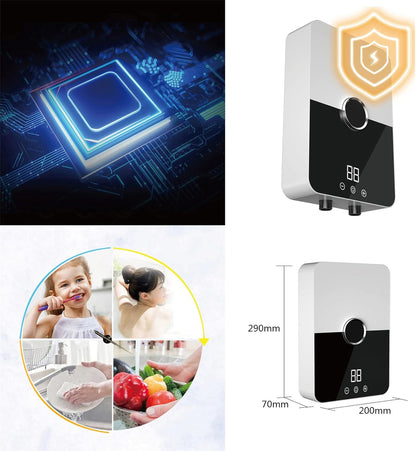 Chauffe-eau instantané électrique SHARB 5500W / 220V – سخان مياه سريع