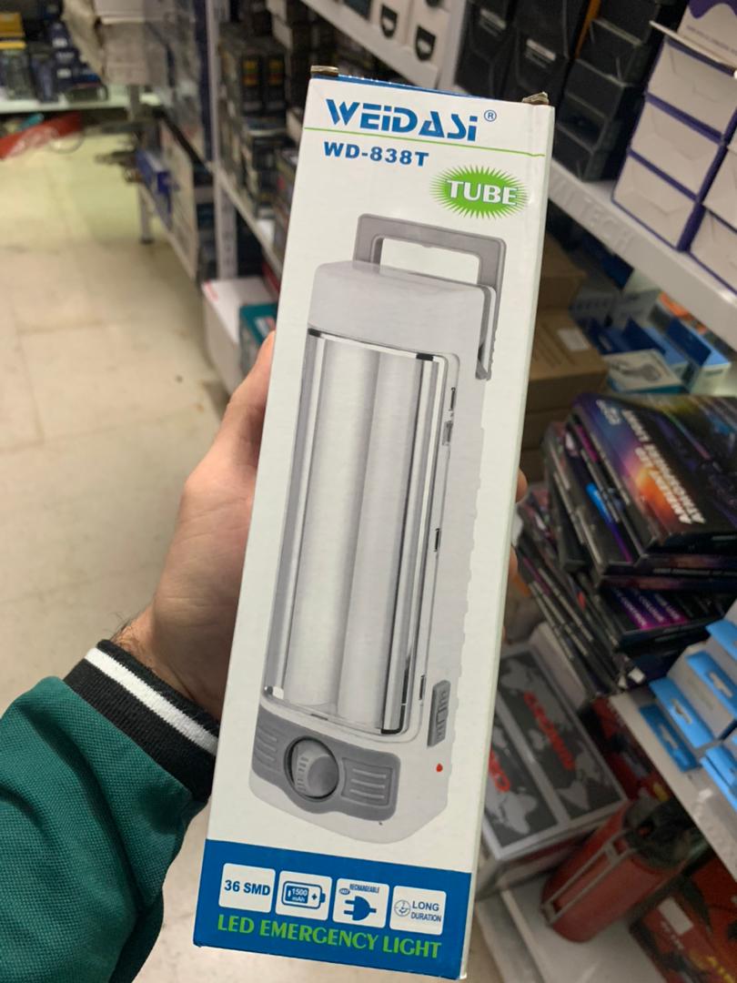 Lampe De Secours Rechargeable Weidasi WD-838T