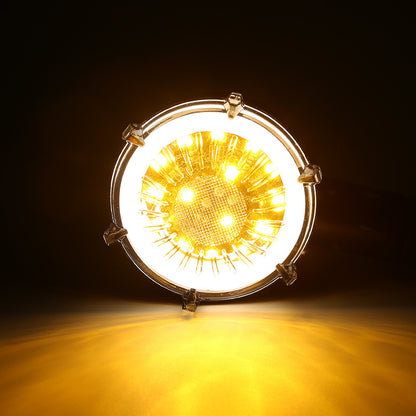 Clignotants LED pour Moto Couleur Rouge et Orange 2pcs - أشارات غمازات دراجة نارية أحمر وبرتقالي