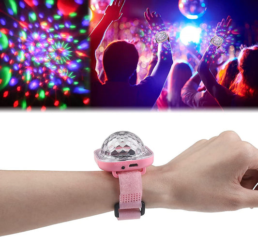 Montre Disco Ball Lumineuse avec ventouse rechargeable - ساعة كرة ديسكو مضيئة قابلة لإعادة الشحن - تنزوت