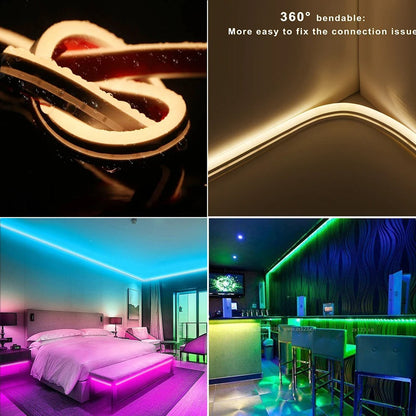 Strip LED 5M Multicolor Effet Neon - شريط إضاءة ملون