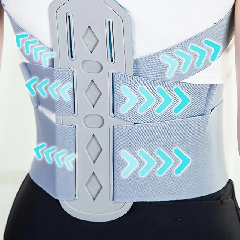 Ceinture Correcteur de Posture du dos réglable, respirant - حزام مصحح وضعية الظهر قابل للتعديل
