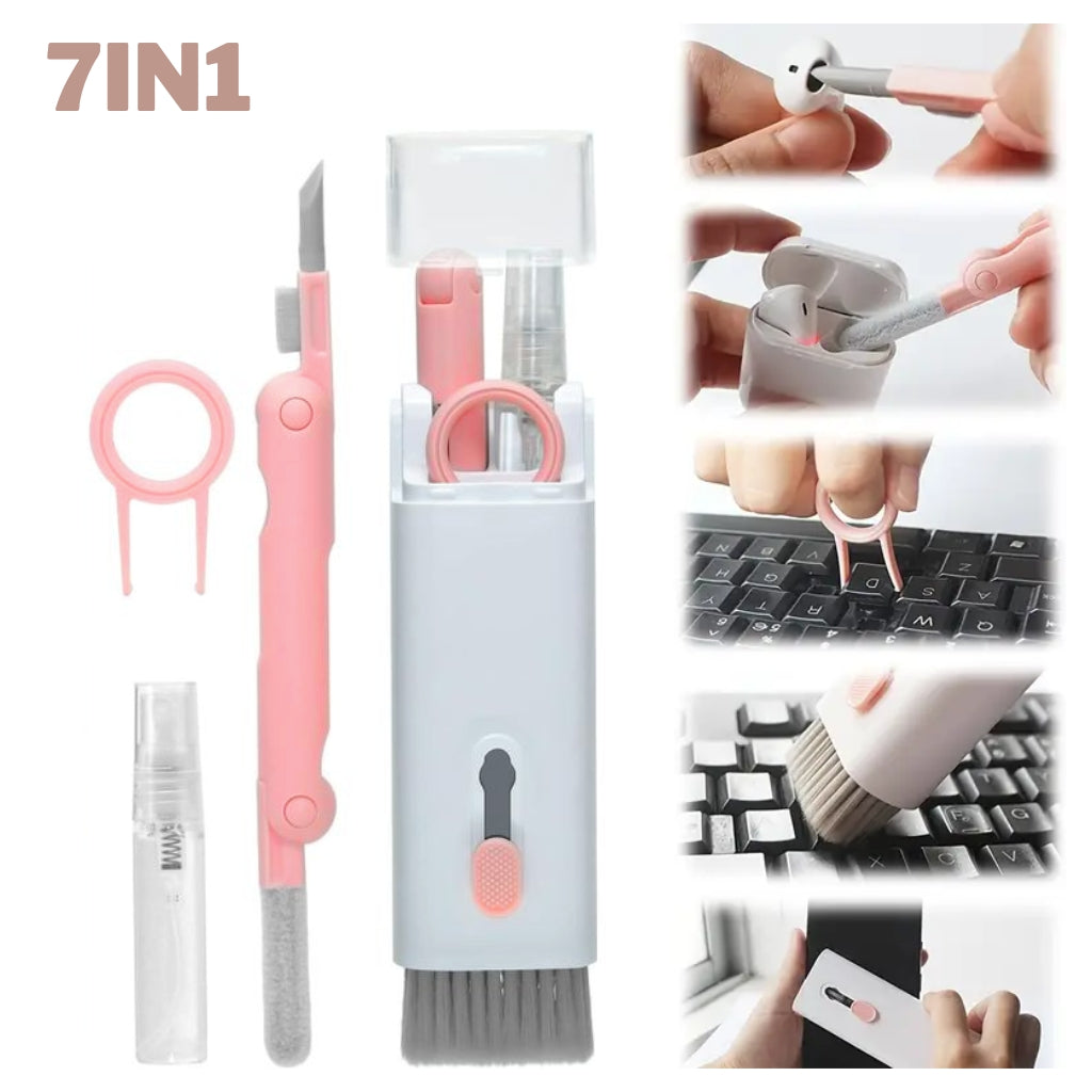 Kit de Nettoyage 7in1 Multifonction avec extracteur de Touches - مجموعة تنظيف 7 في 1 متعددة الوظائف تنزوت