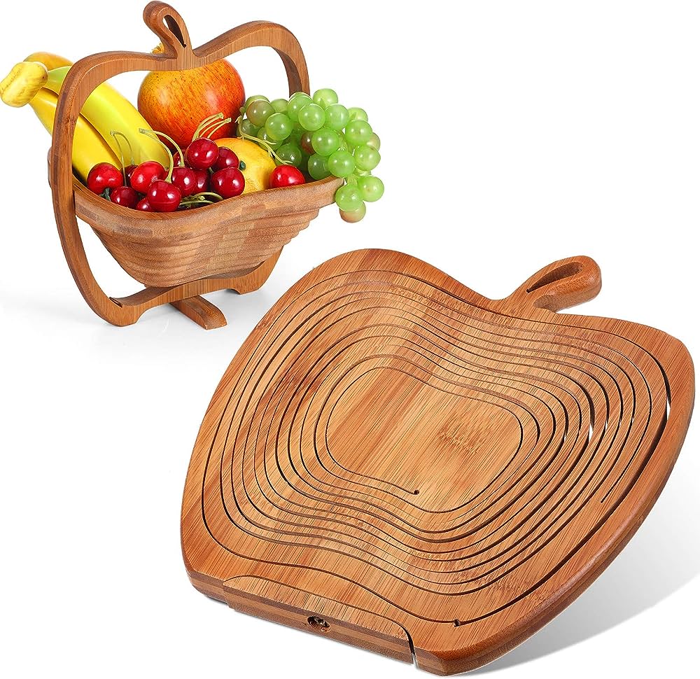 Panie Fruits magique pliable en bambou