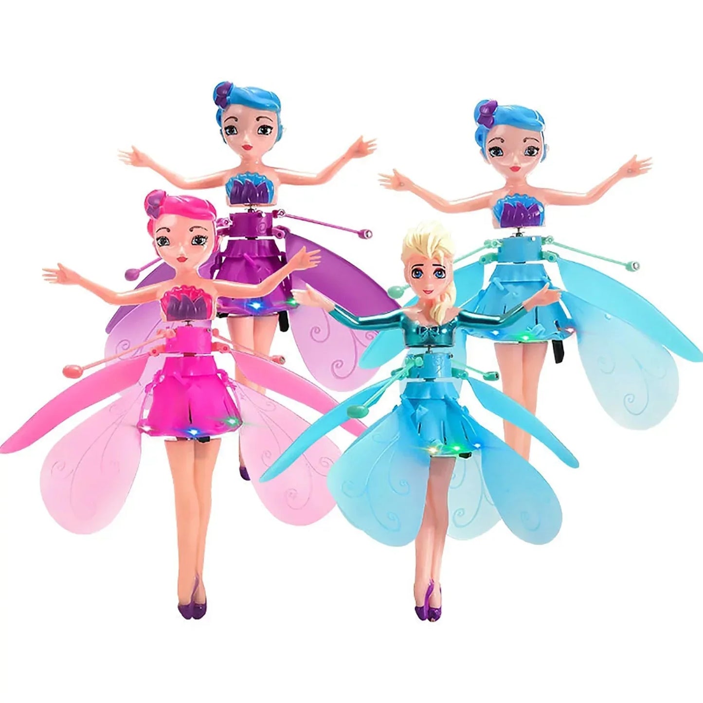 Jouet de princesse volante lumineuse
