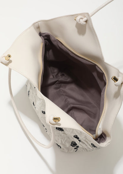 Sac à main pour femme motif a fleur