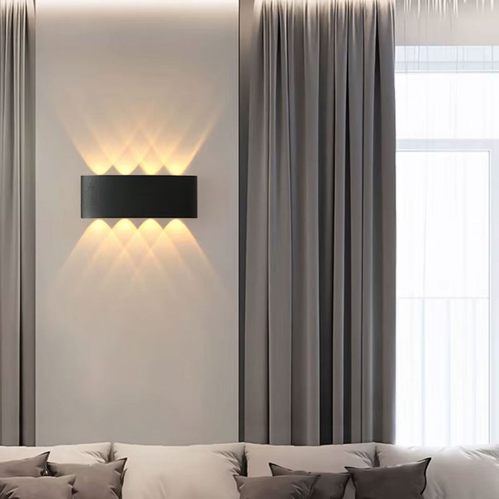 Applique Murale étanche LED 8W Lumière Blanc Chaud 6500K – مصباح جداري