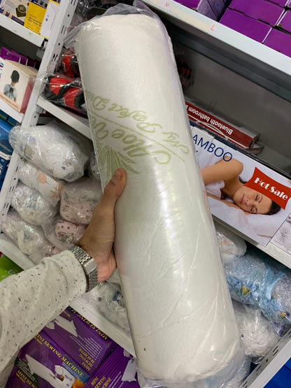 Oreiller hypoallergénique en mousse à mémoire de forme et à l'aloe vera de bambou pour un confort rafraîchissant