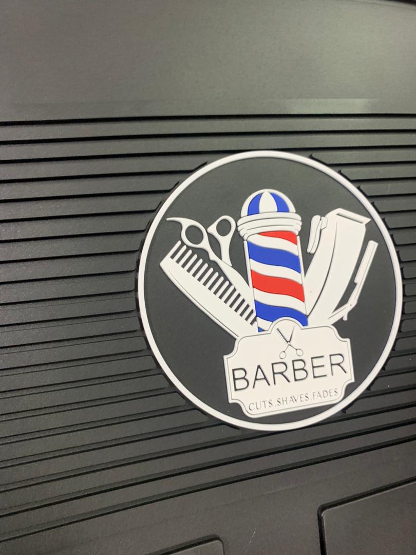 Tapis de rangement pour outils de coiffeur magnétique flexible et antidérapant