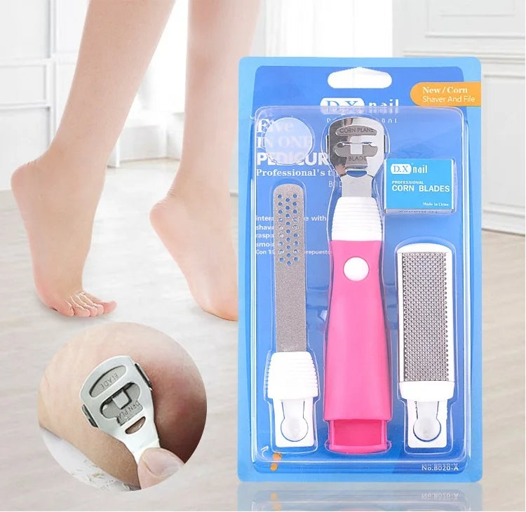 Kit de 3 Pcs Râpe de pédicure professionnelle