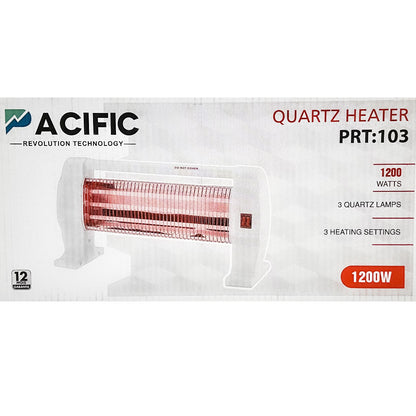 Chauffage Électrique 3Tubes 1200W