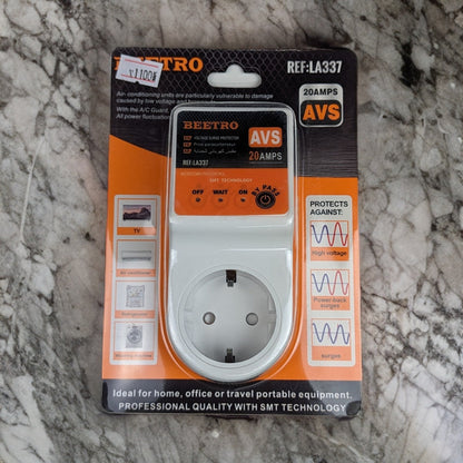 Prise électrique de protection 155-250V 20A BEETRO