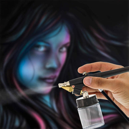 Ensemble d’aérographe multifonctions pour la décoration et peintures – أداة رسم وتزيين للحرفيين