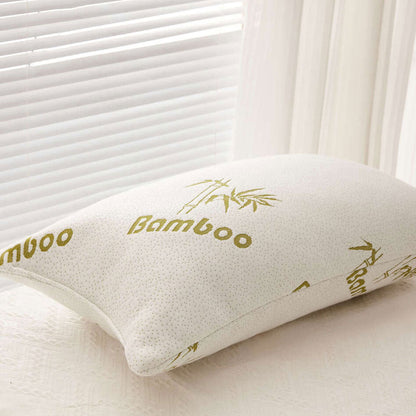 Oreiller hypoallergénique en mousse à mémoire de forme et à l'aloe vera de bambou pour un confort rafraîchissant