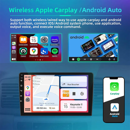 Écran de voiture Android de 10,1 pouces compatible Apple CarPlay Android Auto – شاشة ذكية للسيارة