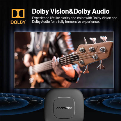 Android TV Box Connectée avec Télécommande Vocale 2+16GB – جهاز ميديا ذكي